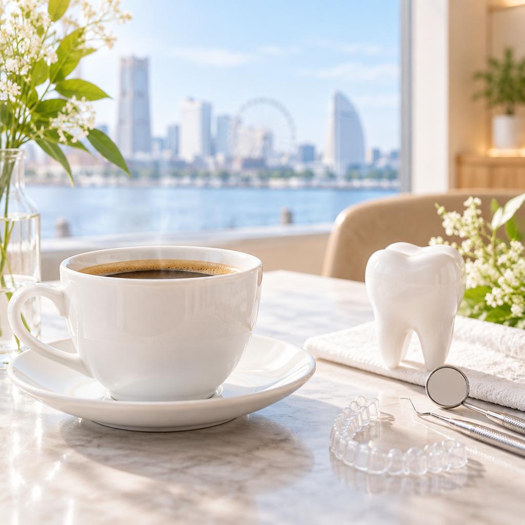 コーヒーを楽しむ毎日に、白い笑顔という新習慣。着色のお悩みも、矯正のセカンドオピニオンも、横浜の女性歯科医師にご相談ください。